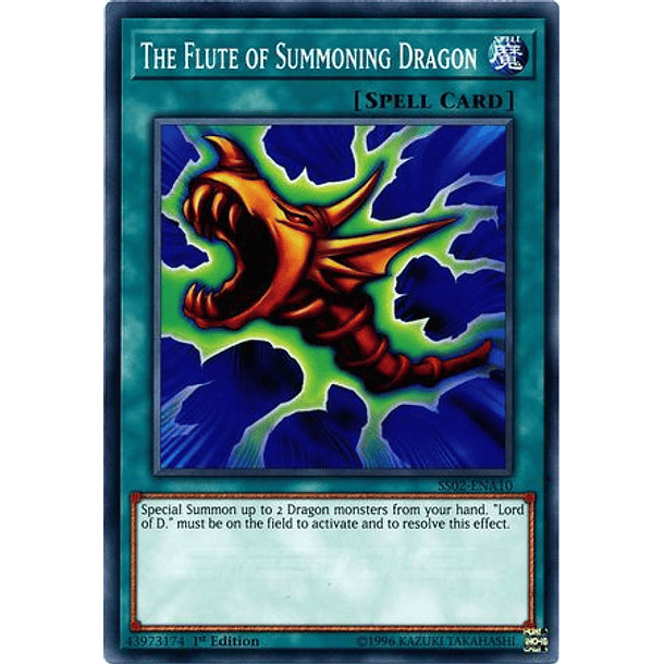 The Flute of Summoning Dragon - SS02-ENA10 - Common