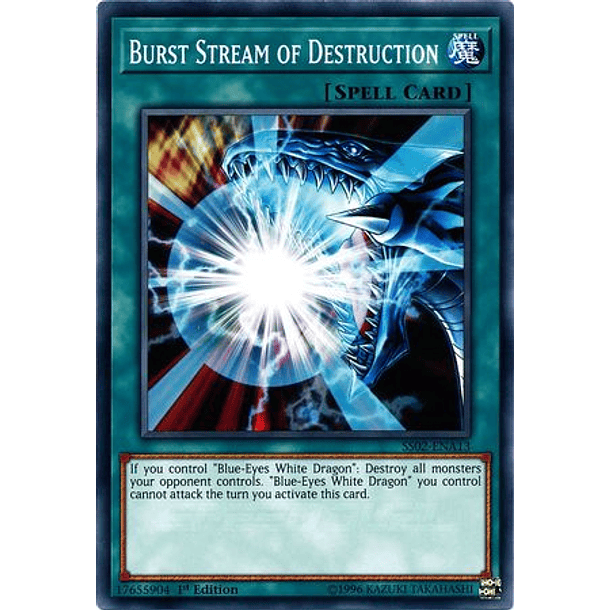 Burst Stream of Destruction - SS02-ENA13 - Common