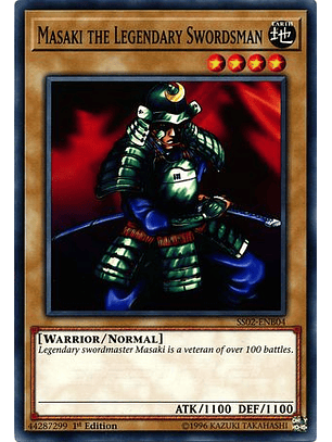 Masaki the Legendary Swordsman - SS02-ENB04 - Common