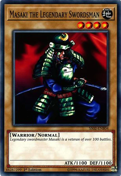 Masaki the Legendary Swordsman - SS02-ENB04 - Common
