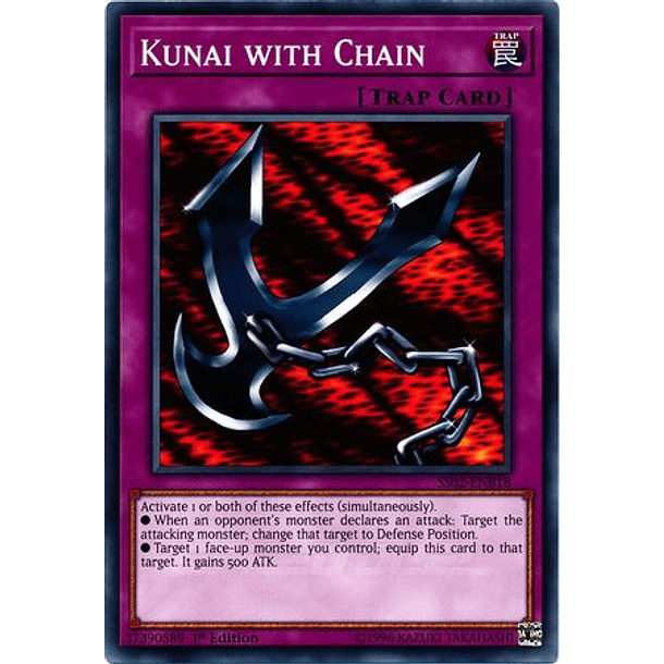 Kunai with Chain - SS02-ENB18 - Common