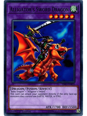 Alligator's Sword Dragon - SS02-ENB22 - Common