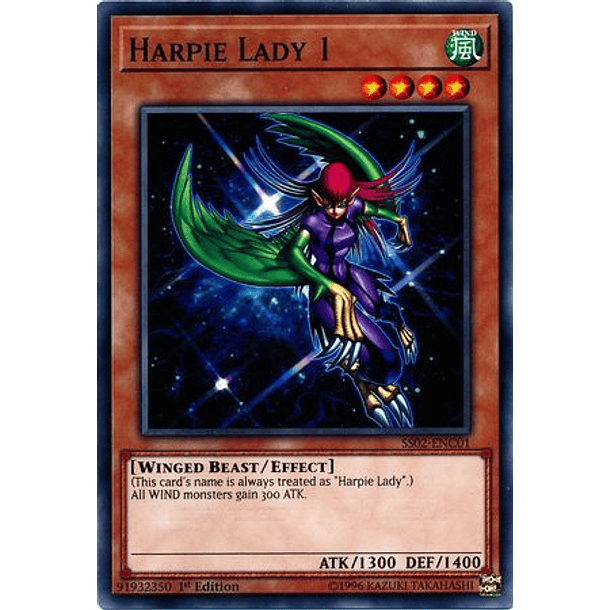 Harpie Lady 1 - SS02-ENC01 - Common