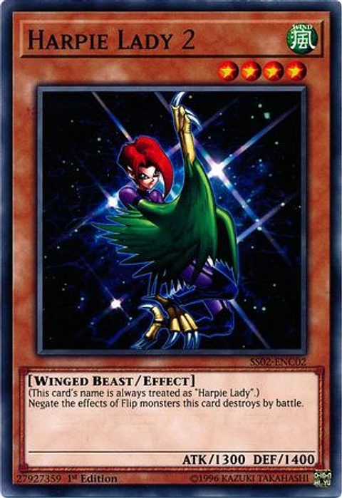 Harpie Lady 2 - SS02-ENC02 - Common