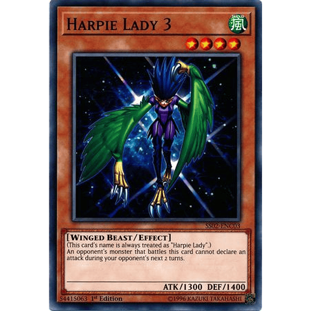 Harpie Lady 3 - SS02-ENC03 - Common