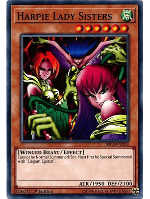 Harpie Lady Sisters - SS02-ENC04 - Common
