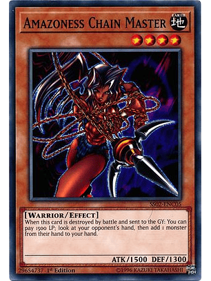 Amazoness Chain Master - SS02-ENC05 - Common