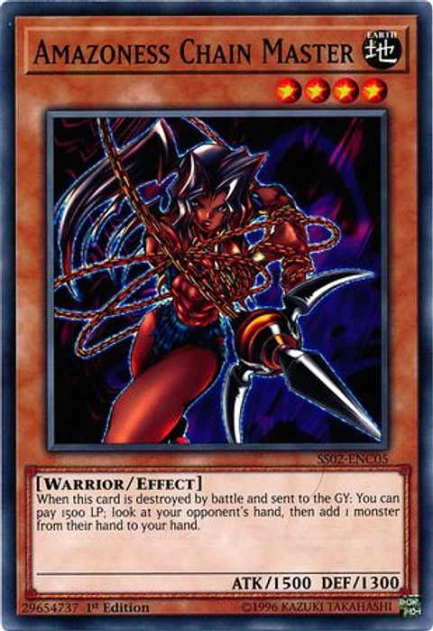 Amazoness Chain Master - SS02-ENC05 - Common