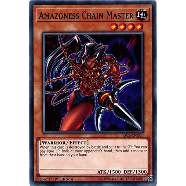 Amazoness Chain Master - SS02-ENC05 - Common