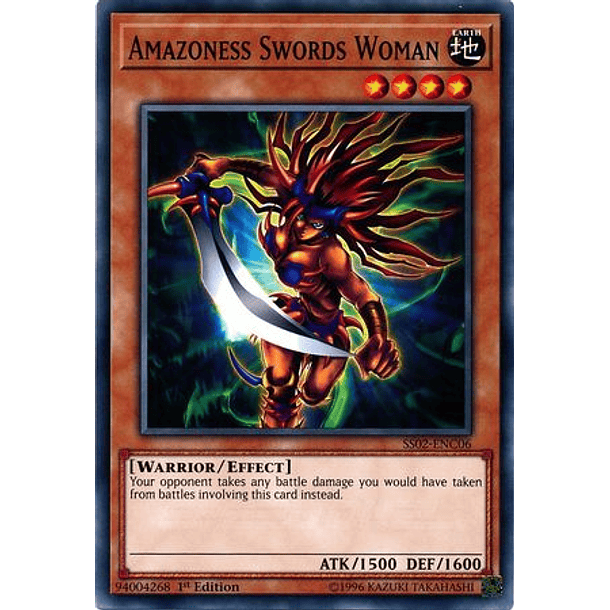 Amazoness Swords Woman - SS02-ENC06 - Common