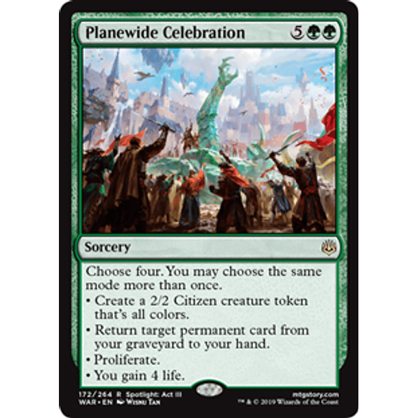 Planewide Celebration - WAR - R