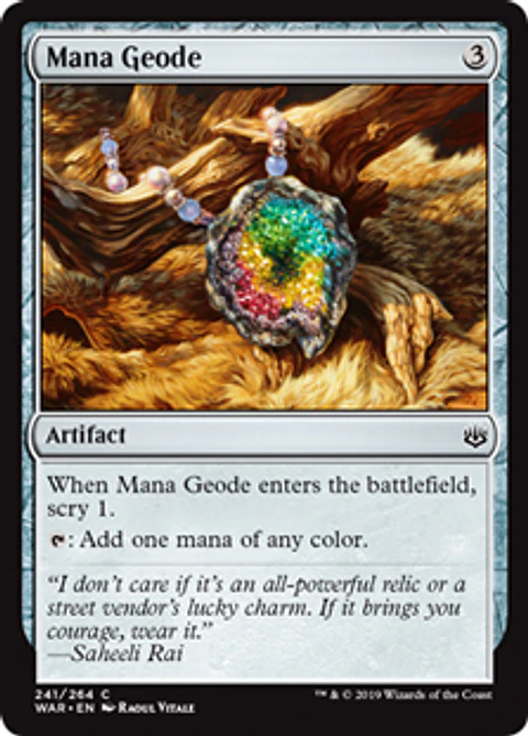 Mana Geode - WAR - C 