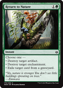 Return to Nature - WAR - C 1