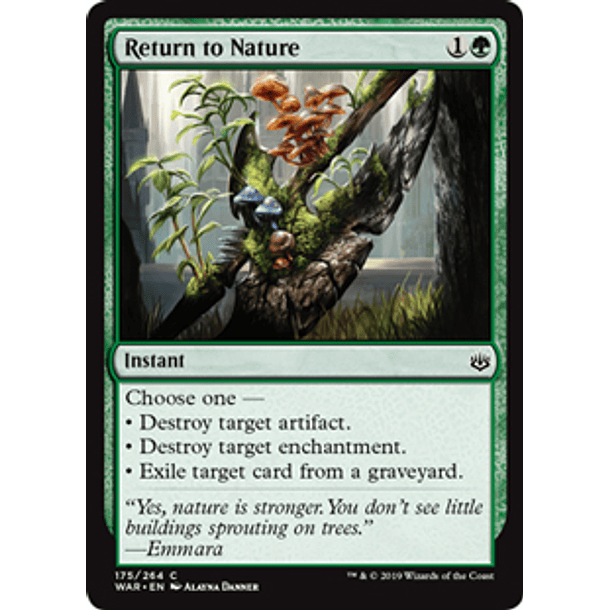 Return to Nature - WAR - C