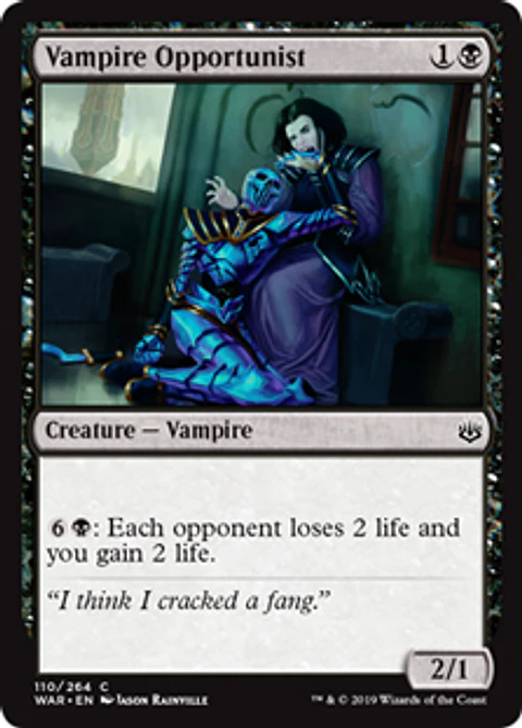Vampire Opportunist - WAR - C 
