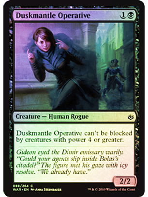 Duskmantle Operative - WAR - C ★