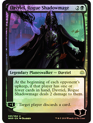 Davriel, Rogue Shadowmage - WAR - U ★