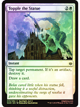 Topple the Statue - WAR - U ★