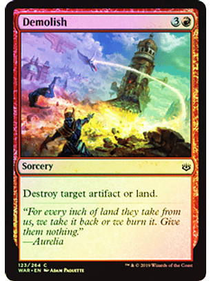 Demolish - WAR - C ★