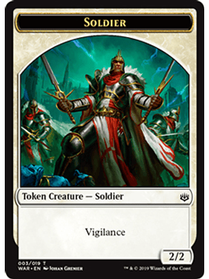 Soldier Token - WAR 