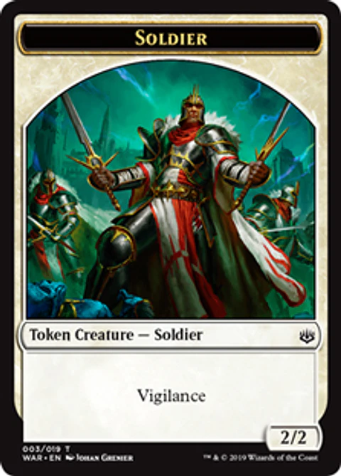 Soldier Token - WAR 