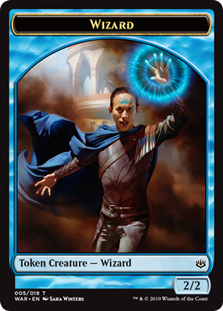 Wizard Token - WAR 1