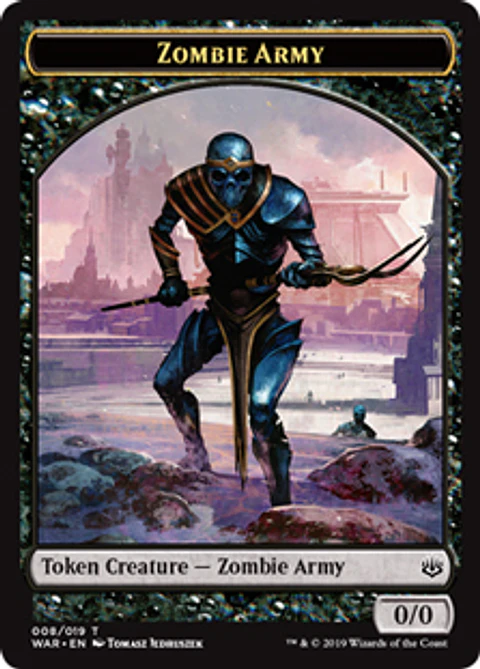 Zombie Army Token 8 - WAR
