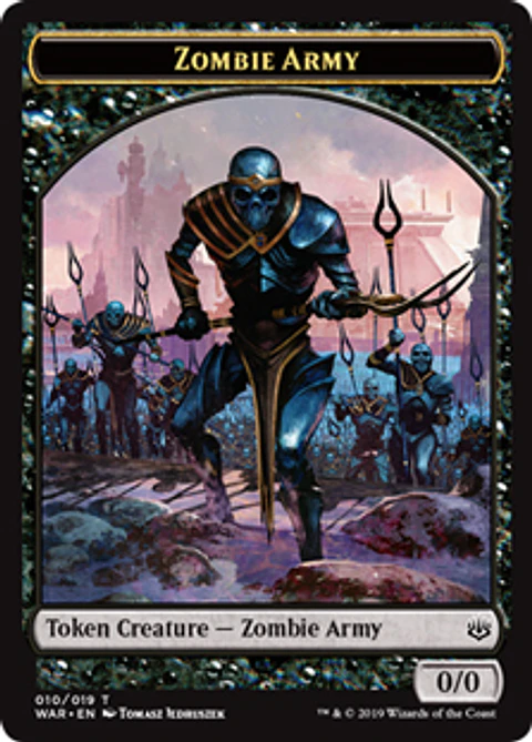 Zombie Army Token 10 - WAR