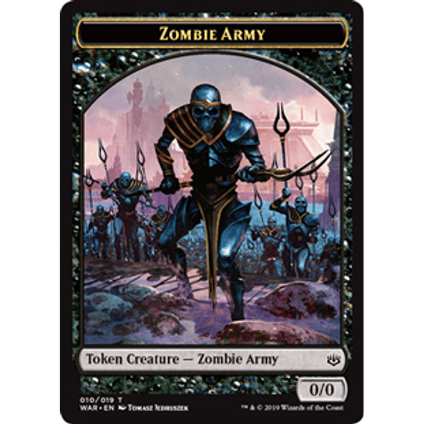 Zombie Army Token 10 - WAR