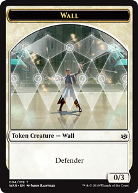 Wall Token - WAR 
