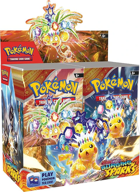 Pokémon TCG: Scarlet & Violet - Surging Sparks Booster Box