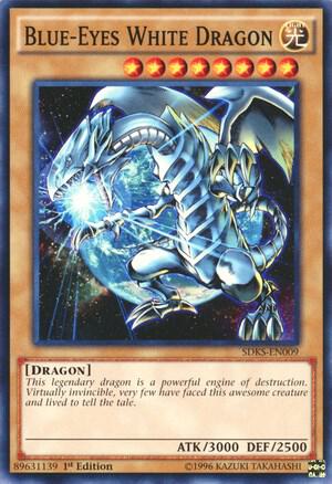 Blue-Eyes White Dragon - SDKS-EN009 - Common 1