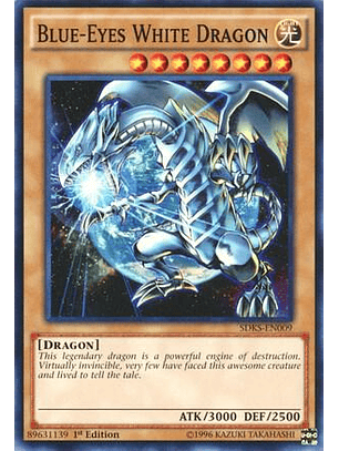 Blue-Eyes White Dragon - SDKS-EN009 - Common