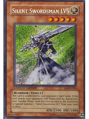 Silent Swordsman LV5 - EEN-ENSE4 - Secret Rare