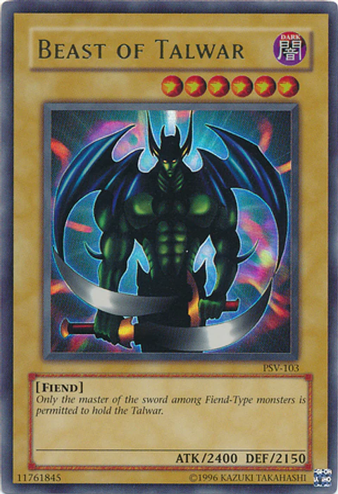 Beast of Talwar - PSV-103 - Ultra Rare