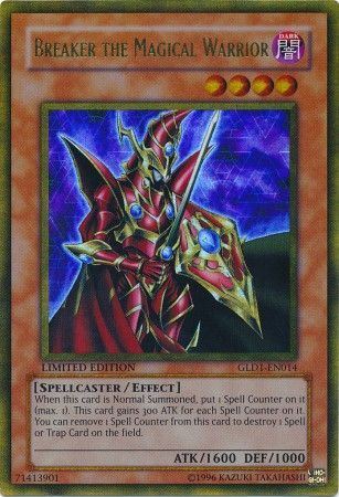 Breaker the Magical Warrior - GLD1-EN014 - Gold Rare 1