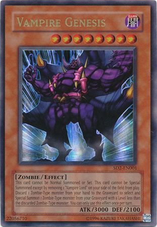 Vampire Genesis - SD2-EN001 - Ultra Rare 1