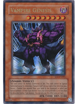 Vampire Genesis - SD2-EN001 - Ultra Rare