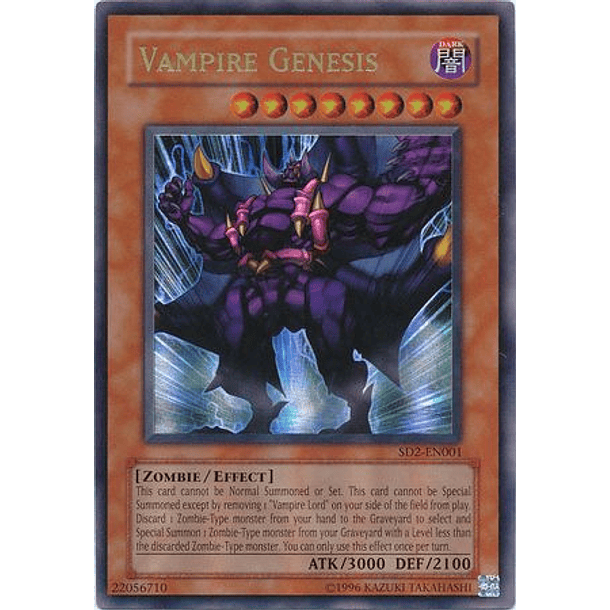Vampire Genesis - SD2-EN001 - Ultra Rare