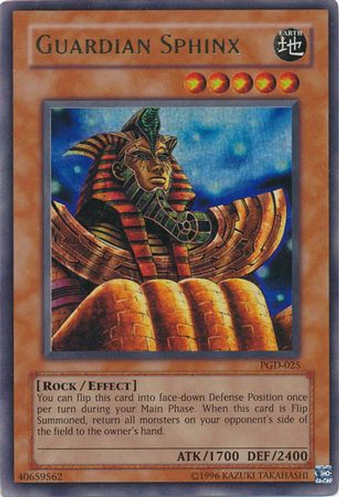 Guardian Sphinx - PGD-025 - Ultra Rare 