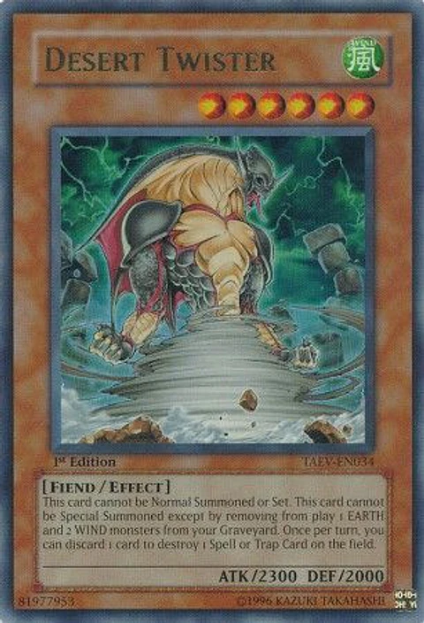 Desert Twister - TAEV-EN034 - Ultra Rare