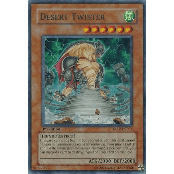 Desert Twister - TAEV-EN034 - Ultra Rare