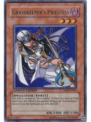 Gravekeeper's Priestess - ABPF-ENSP1 - Ultra Rare