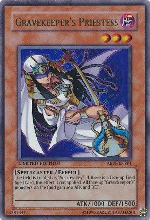 Gravekeeper's Priestess - ABPF-ENSP1 - Ultra Rare