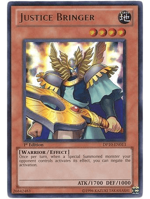 Justice Bringer - DP10-EN013 - Ultra Rare