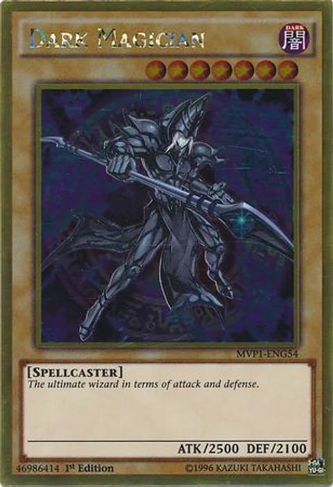 Dark Magician - MVP1-ENG54 - Gold Rare