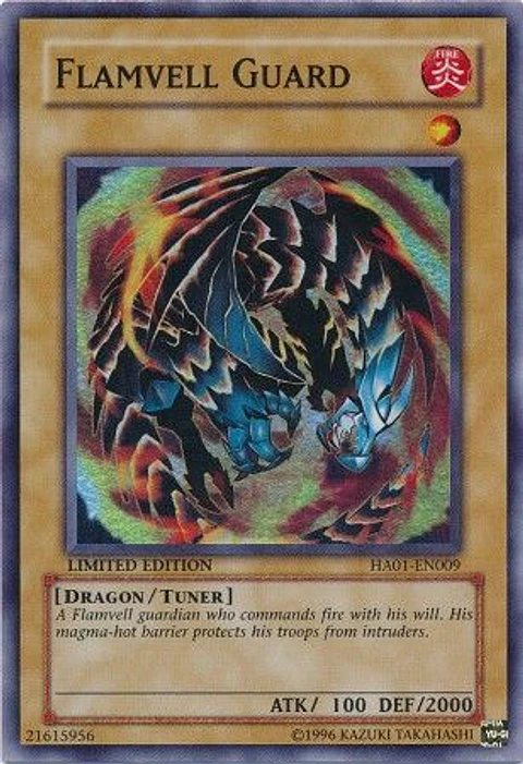 Flamvell Guard - HA01-EN009 - Super Rare 
