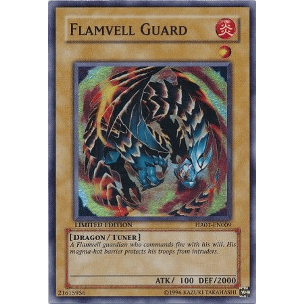 Flamvell Guard - HA01-EN009 - Super Rare 