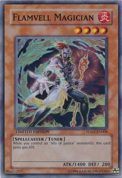 Flamvell Magician - HA01-EN008 - Super Rare