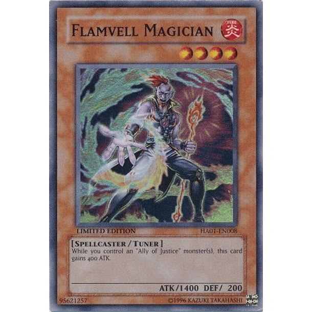 Flamvell Magician - HA01-EN008 - Super Rare